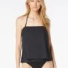 MICHAEL Michael Kors Halter Tankini Top - Chain Solids