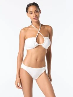 MICHAEL Michael Kors Bandeau Bikini Top - Hardware Solids -BCBGMAXAZRIA Shop MM7M327 100 6e9cdb2d d806 4569 9a81 7944cf88e25c
