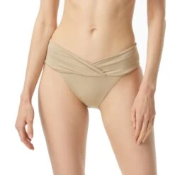 MICHAEL Michael Kors Euro Gathered Bikini Bottom - Iconic Solids -BCBGMAXAZRIA Shop MM7M754 261 c799f4f6 6e42 4040 bc18 6312882db205