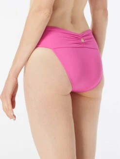 MICHAEL Michael Kors Euro Gathered Bikini Bottom - Iconic Solids -BCBGMAXAZRIA Shop MM7M754 660 alt01