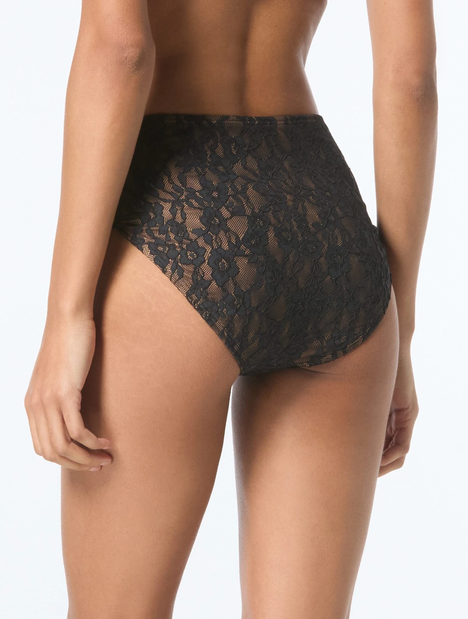 Michael Kors High Waist Bikini Bottom - Lace 2 Michael Kors High Waist Bikini Bottom - Lace - Image 2