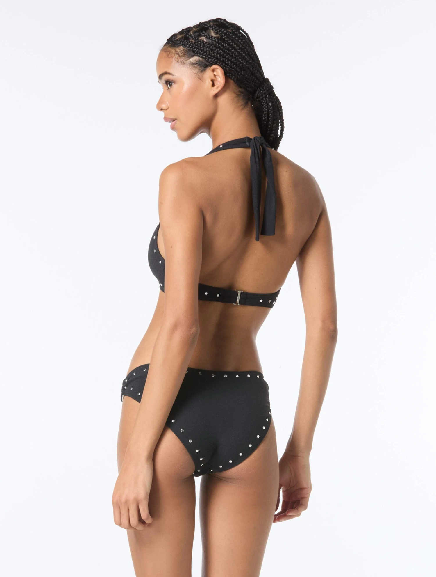 Michael Kors Halter Bikini Top - Crepe Solids 2 Michael Kors Halter Bikini Top - Crepe Solids - Image 2