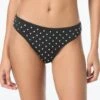 Michael Kors High Leg Bikini Bottom - Stud Solids