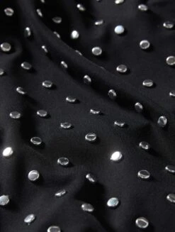 Michael Kors High Leg Bikini Bottom - Stud Solids -BCBGMAXAZRIA Shop MM89294 001 alt03