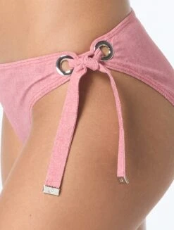 Michael Kors Grommet Bikini Bottom - Denim 6 Michael Kors Grommet Bikini Bottom - Denim -BCBGMAXAZRIA Shop MM90200 677 alt02