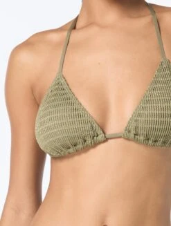 Michael Kors Halter Bikini Top - Shimmer Crochet 8 Michael Kors Halter Bikini Top - Shimmer Crochet -BCBGMAXAZRIA Shop MM92313 394 alt02