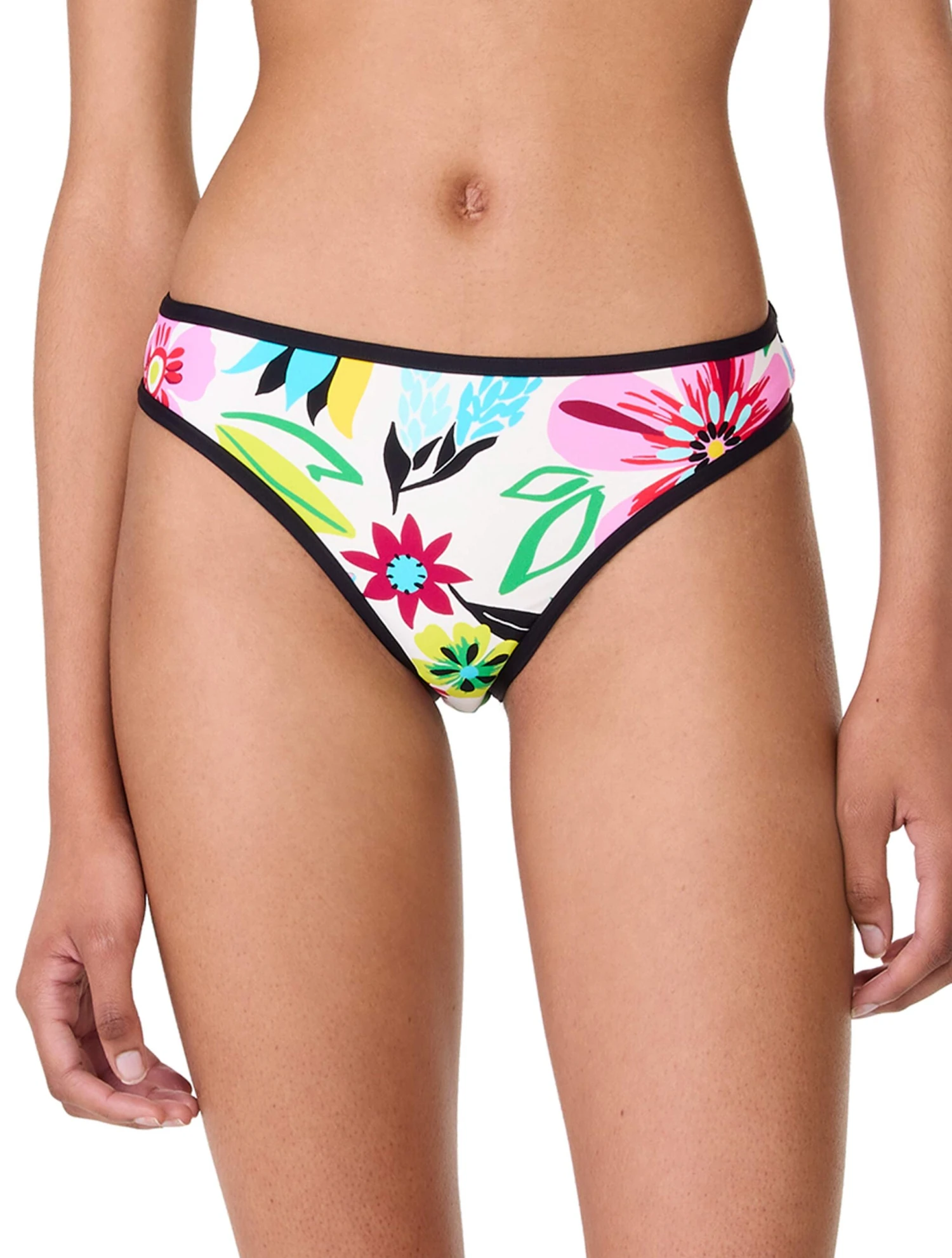 Kate Spade High Cut Bikini Bottom - Safari Floral 1 Kate Spade High Cut Bikini Bottom - Safari Floral