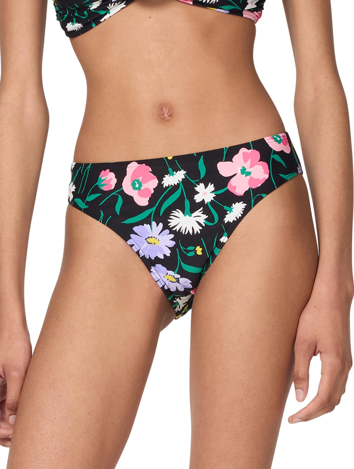 Kate Spade New York High Cut Bikini Bottom - Spring Bouquet 1 Kate Spade New York High Cut Bikini Bottom - Spring Bouquet
