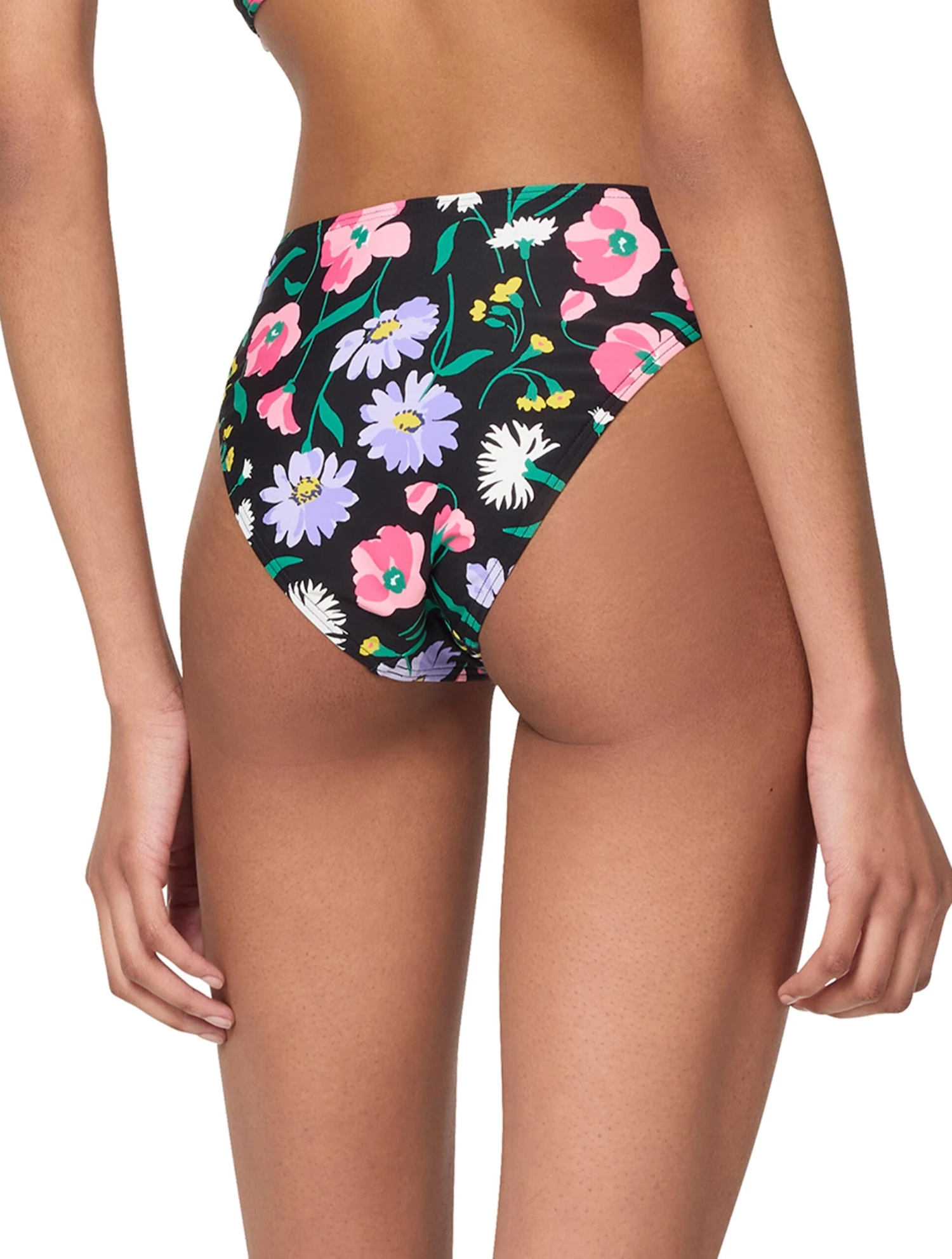 Kate Spade New York High Cut Bikini Bottom - Spring Bouquet 2 Kate Spade New York High Cut Bikini Bottom - Spring Bouquet - Image 2