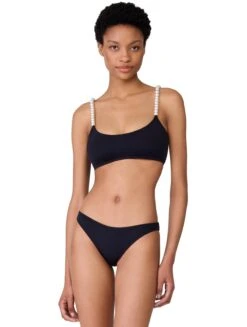 Kate Spade Pearl Strap Bikini Top - String Of Pearls