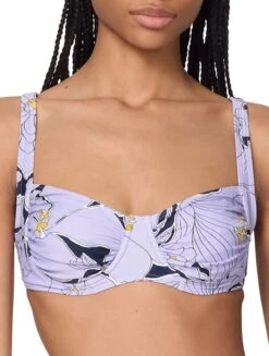 Kate Spade New York Shirred Underwire Bikini Top - Coastal Garden 8 Kate Spade New York Shirred Underwire Bikini Top - Coastal Garden -BCBGMAXAZRIA Shop S3D370 477 alt02 4511e5a9 d7e1 4d5e 8917 84be91e754f9