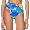 Kate Spade New York High Waist Bikini Bottom - Coastal Garden