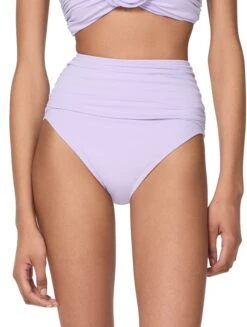 Kate Spade Shirred High Waist Bikini Bottom - Rosette Solids -BCBGMAXAZRIA Shop S7C372 523 8c2e78d4 6e03 4aec 854f a6e631beaddb