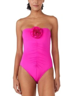 Kate Spade Bandeau One Piece Swimsuit - Rosette Solids -BCBGMAXAZRIA Shop S7C451 668 8c5cdd27 6bfa 457a baf4 d68fd19504ec