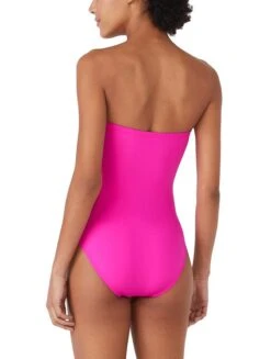 Kate Spade Bandeau One Piece Swimsuit - Rosette Solids -BCBGMAXAZRIA Shop S7C451 668 alt01 f5e8d61c 338a 469f afe5 a70f4f6da967
