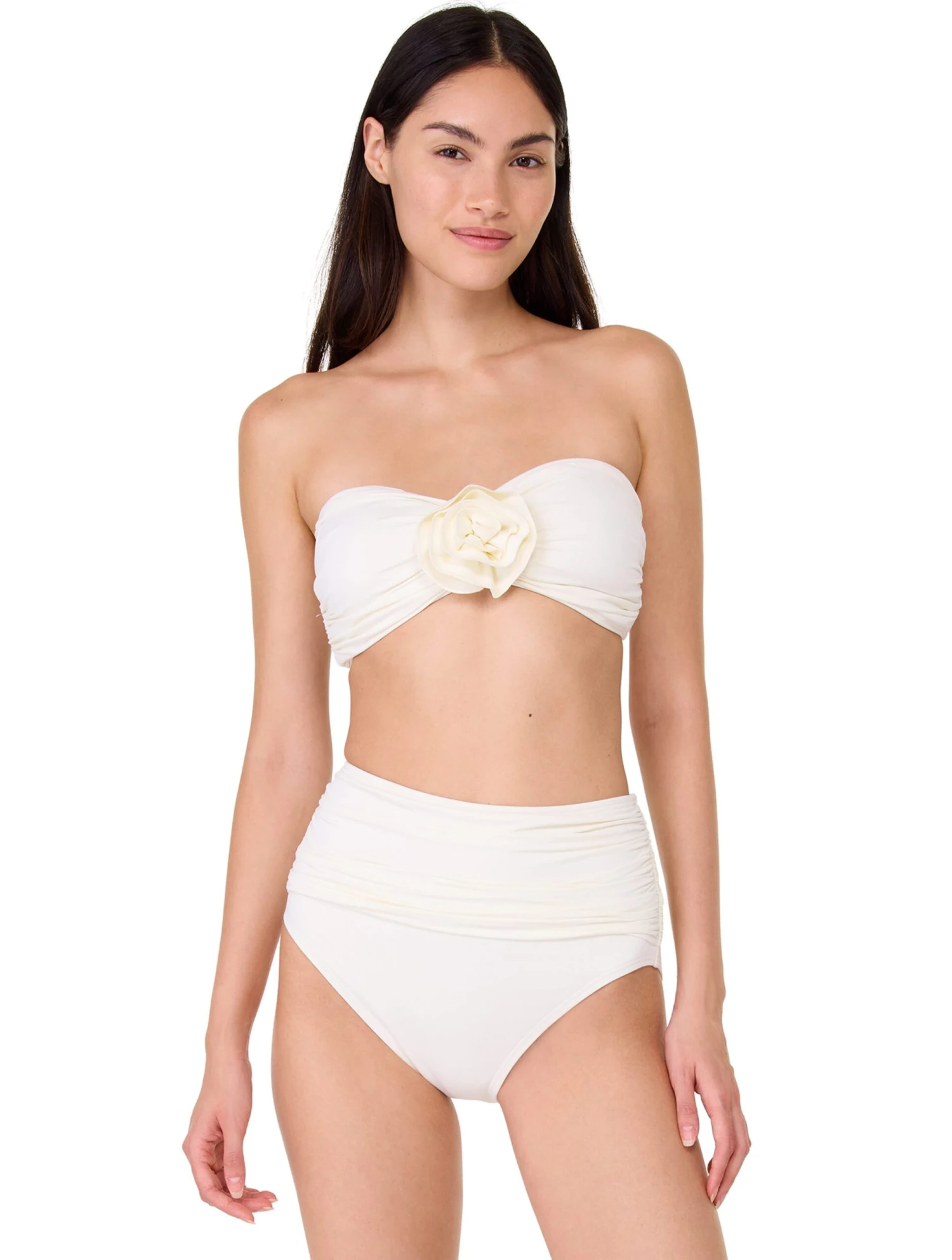 Kate Spade Bandeau Bra Bikini Top - Rosette Solids 5 Kate Spade Bandeau Bra Bikini Top - Rosette Solids - Image 5