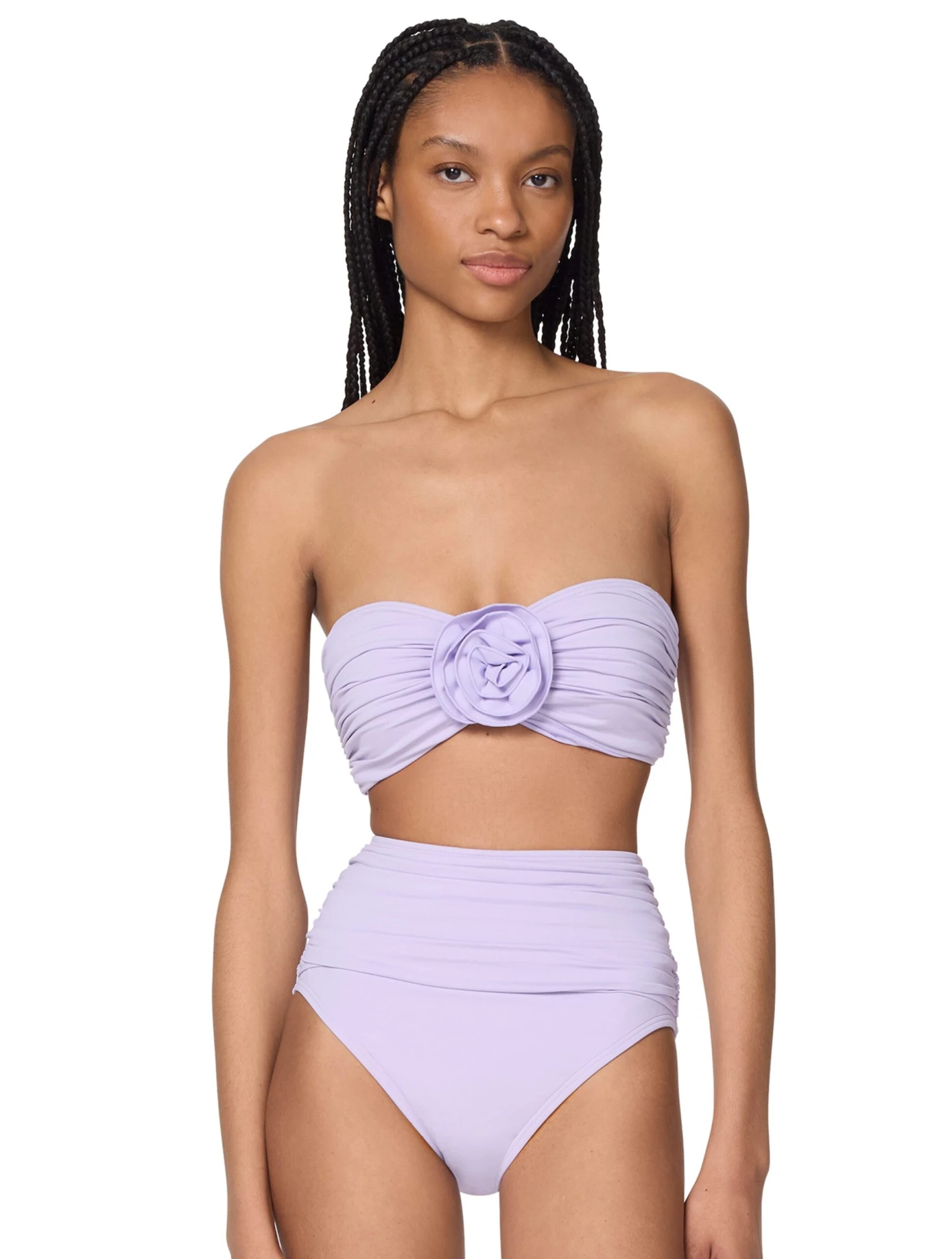 Kate Spade Bandeau Bra Bikini Top - Rosette Solids 8 Kate Spade Bandeau Bra Bikini Top - Rosette Solids - Image 8