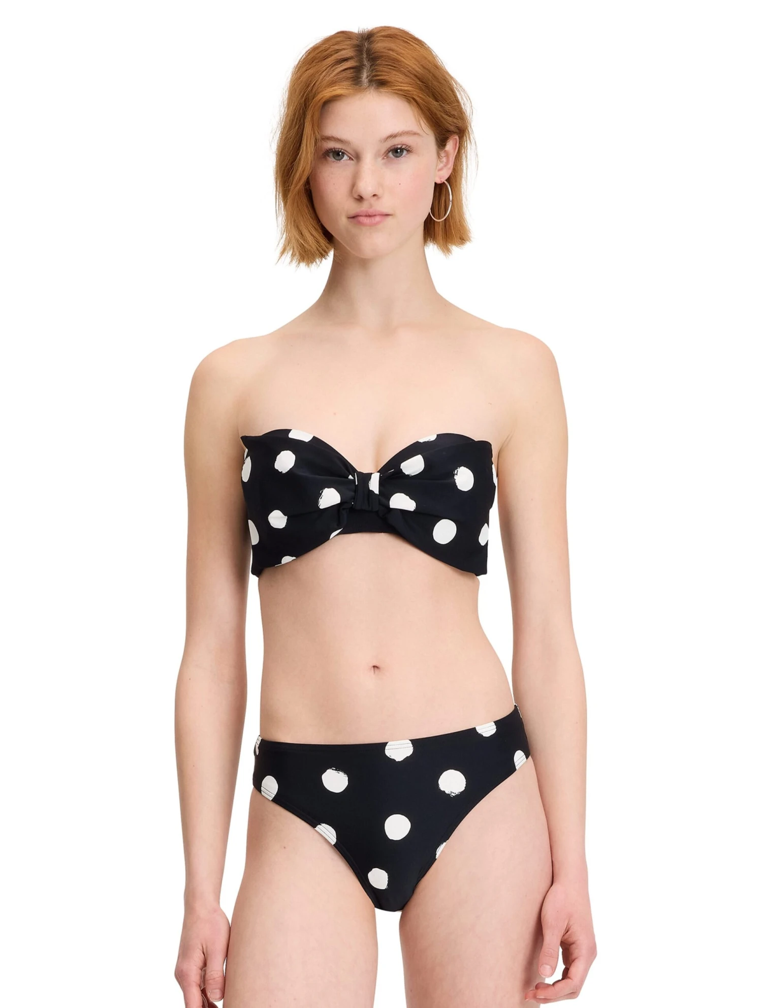 Kate Spade New York Bow Bikini Top - Paint Dot 1 Kate Spade New York Bow Bikini Top - Paint Dot