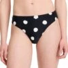 Kate Spade New York High Cut Bikini Bottom - Paint Dot