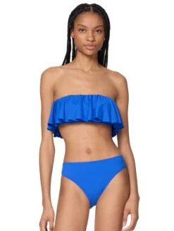Kate Spade New York Ruffle Bikini Top - Solids