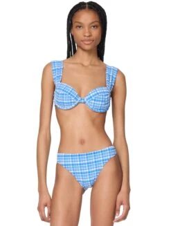 Kate Spade New York Underwire Bikini Top - Ocean Plaid 8 Kate Spade New York Underwire Bikini Top - Ocean Plaid -BCBGMAXAZRIA Shop S9D532 479