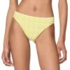 Kate Spade New York High Cut Bikini Bottom - Ocean Plaid