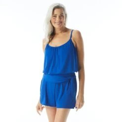 Coco Contours Chroma Bra Sized Swim Romper - Heritage 23 Coco Contours Chroma Bra Sized Swim Romper - Heritage -BCBGMAXAZRIA Shop T31089 433 alt02 18ceac81 c3c4 400d a6b6 6a075601b107