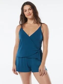 Coco Contours Chroma Bra Sized Swim Romper - Heritage 24 Coco Contours Chroma Bra Sized Swim Romper - Heritage -BCBGMAXAZRIA Shop T31089 439