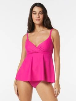 Coco Contours Diamond Wrap Bra Sized Underwire Tankini Top - Keepsake -BCBGMAXAZRIA Shop T32043 840 70ecc2dd a00b 4352 a883 47d0b88984fe