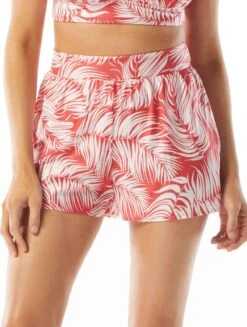 Coco Contours Reflect Swim Short - Feather Palm
