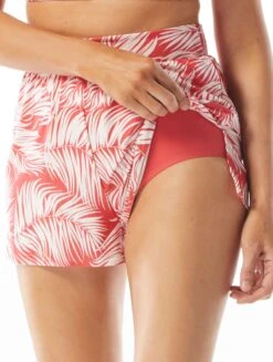 Coco Contours Reflect Swim Short - Feather Palm -BCBGMAXAZRIA Shop T52094 613 alt02 R