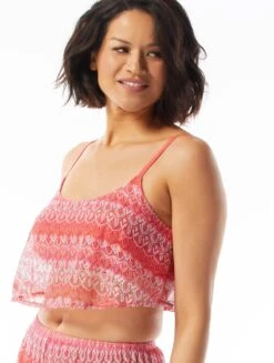Coco Contours Bondi Bra Sized Underwire Bikini Top - Summer Crochet -BCBGMAXAZRIA Shop T54115 630 alt04 R