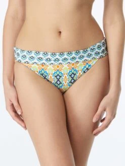 Coco Reef Verso High Waist Reversible Bikini Bottom - Grecian Tile