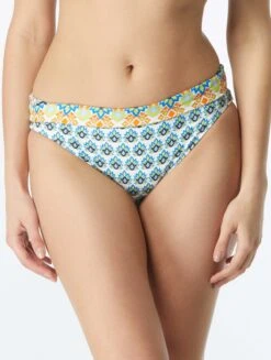 Coco Reef Verso High Waist Reversible Bikini Bottom - Grecian Tile -BCBGMAXAZRIA Shop U1A289 970 alt04 4