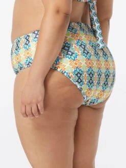 Coco Reef Verso High Waist Reversible Bikini Bottom - Grecian Tile -BCBGMAXAZRIA Shop U1A289 970 alt09 4