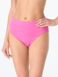 Coco Reef Verso High Waist Reversible Bikini Bottom - Cabana Stripe -BCBGMAXAZRIA Shop U1D289 625 alt02