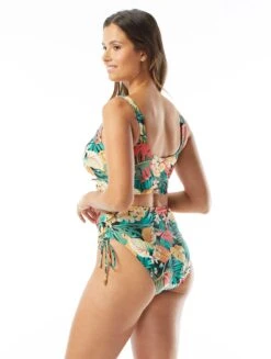 Coco Reef Elevate Bra Sized Shirred Underwire Bikini Top - Passion Flower -BCBGMAXAZRIA Shop U26461 006 alt05 R