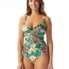 Coco Reef Enrapture Bra Sized Underwire One Piece Swimsuit - Passion Flower