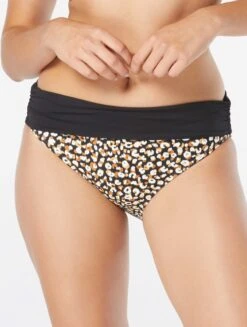 Coco Reef Impulse High Waist Rollover Bikini Bottom - Wild Cheetah -BCBGMAXAZRIA Shop U27208 006 alt02 R