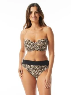 Coco Reef Charisma Bra Sized Underwire Bandeau Bikini Top - Wild Cheetah 6 Coco Reef Charisma Bra Sized Underwire Bandeau Bikini Top - Wild Cheetah -BCBGMAXAZRIA Shop U27474 006 alt02 R