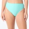 Coco Reef High Esteem High Leg High Waist Bikini Bottom - Rib Solids
