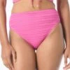 Coco Reef High Esteem High Leg High Waist Bikini Bottom - Sand Dune Crochet