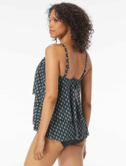 Coco Reef True Bra Sized Mesh Layer Underwire Tankini Top - Siren -BCBGMAXAZRIA Shop U36425 006 alt05
