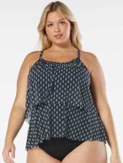 Coco Reef True Bra Sized Mesh Layer Underwire Tankini Top - Siren -BCBGMAXAZRIA Shop U36425 006 alt06 dbd23b67 70ff 4c6f 95f8 dbaa2793f535