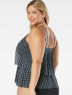 Coco Reef True Bra Sized Mesh Layer Underwire Tankini Top - Siren -BCBGMAXAZRIA Shop U36425 006 alt07 3a34431c df49 4206 8aca ab1f33cb6767