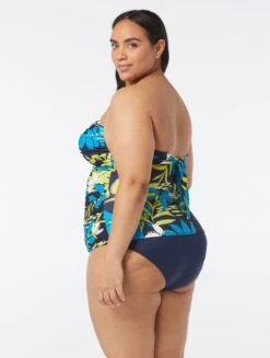 Coco Reef Charisma Bra Sized Tankini Top - Sea Garden -BCBGMAXAZRIA Shop U3A481 416 alt09