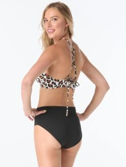 Coco Reef Dynamic Bra Sized Multi-Wear Underwire Bikini Top - Wild Leopard -BCBGMAXAZRIA Shop U5D551 970 alt04