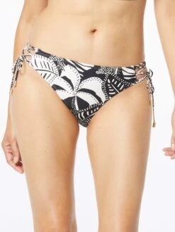 Coco Reef Engage Side Tie Bikini Bottom - Midnight Jungle