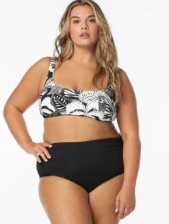 Coco Reef Divine Bra Sized Underwire Bikini Top - Midnight Jungle 6 Coco Reef Divine Bra Sized Underwire Bikini Top - Midnight Jungle -BCBGMAXAZRIA Shop U6A567 006 alt02