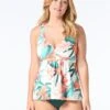 Coco Reef Sublime Bra Sized Underwire Tankini Top - Island Flora